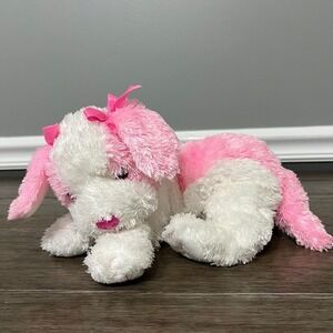 Vintage 2005 Ty Beanie Buddies Pinkys‎ Paradise Pink Dog Stuffed Animal Toy
